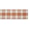 DII® 108" Pumpkin Spice Plaid Table Runner